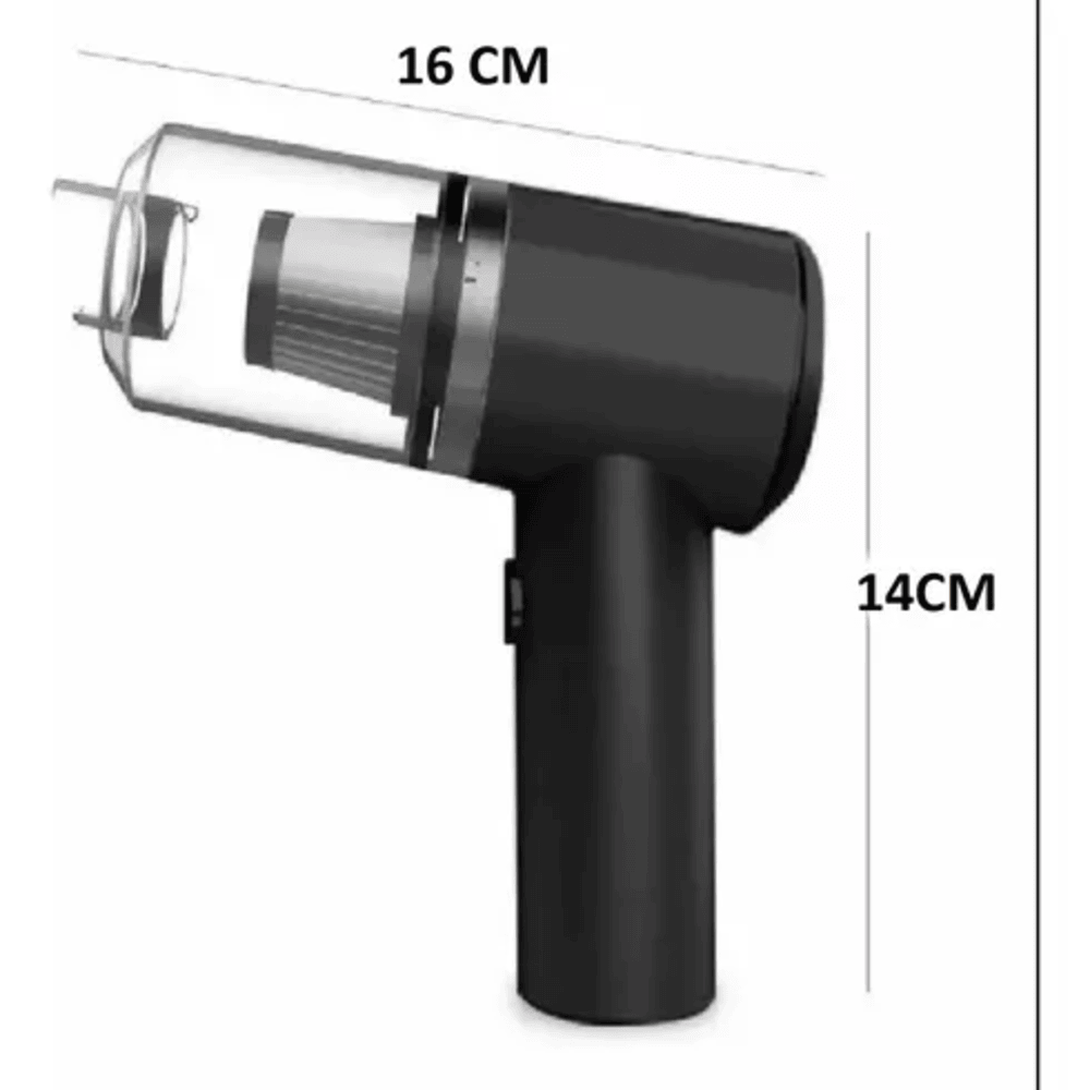Aspiradora De Mano 2 En 1 Para Auto